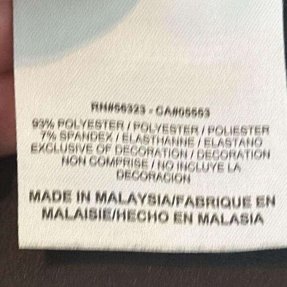 Nike Golf Women's Dri Fit Tournament Crop Pants Black 256860 010 Size 12 - Picture 12 of 14